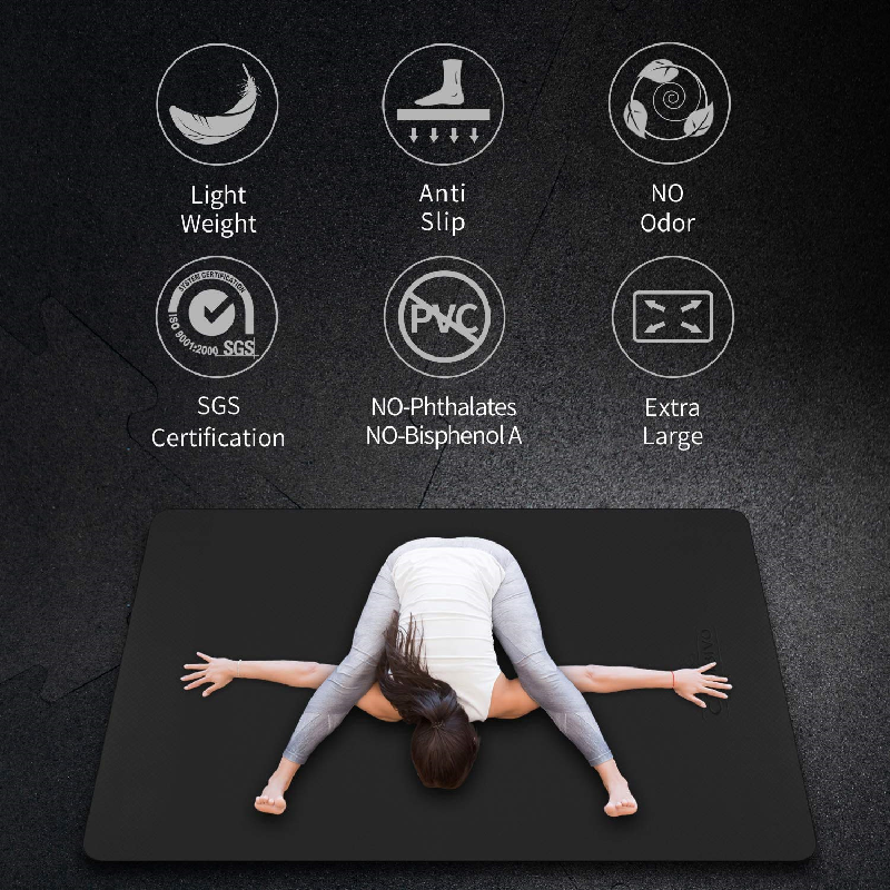 CAMBIVO Large Yoga Mat
