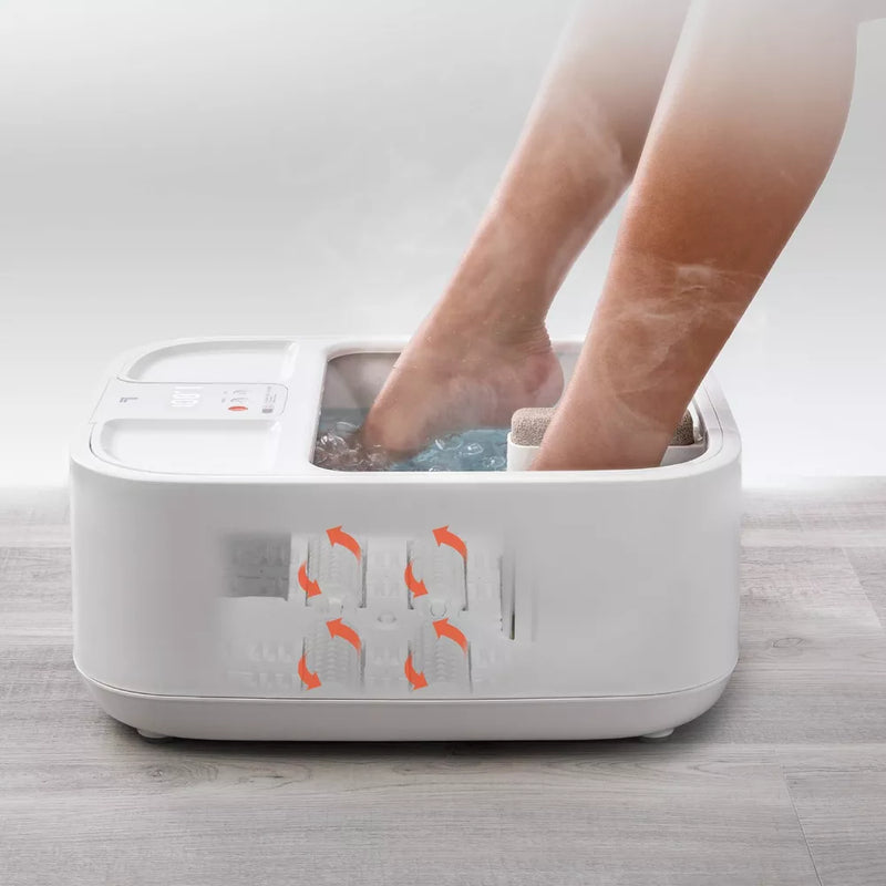 Sharper Image Massager Foot Bath Heating with LCD
