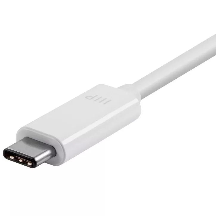 Monoprice USB-C to HDMI and USB-C (F) Dual Port Adapter, Compatible With USB-C Equipped Laptops, Such As The Apple Macbook And Google Chromebook