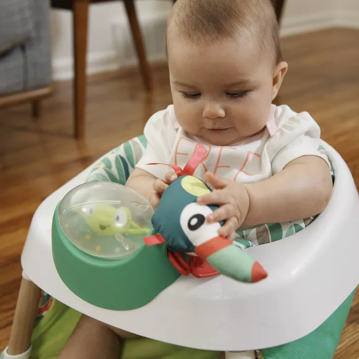 Evenflo Exersaucer Tiny Tropics 2-in-1 Baby Seat + Doorway Jumper