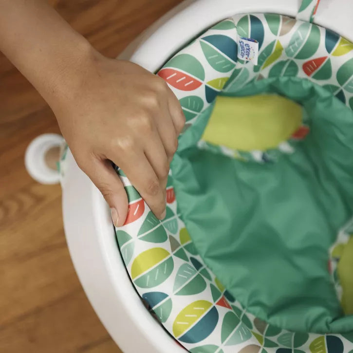 Evenflo Exersaucer Tiny Tropics 2-in-1 Baby Seat + Doorway Jumper