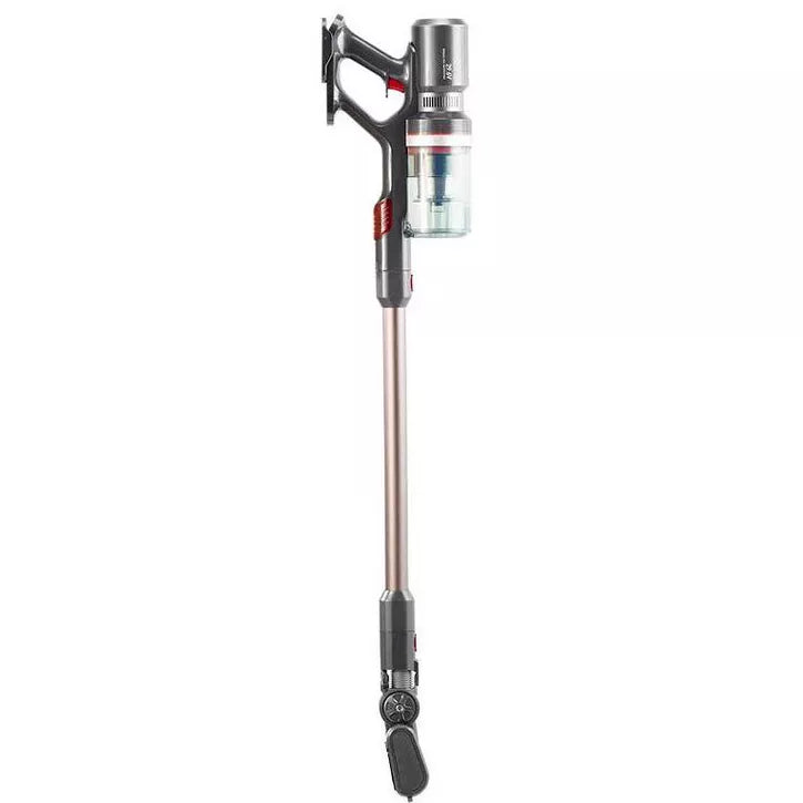 Monoprice Strata Pro Cordless Stick Vacuum Cleaner, 400W Power, 3 Power Settings 45 Minutes Run Time, Built In LEDs, Wall Mount & Attachments Included