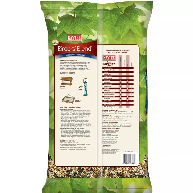 Kaytee Birder's Blend Bird Food - 8 lb