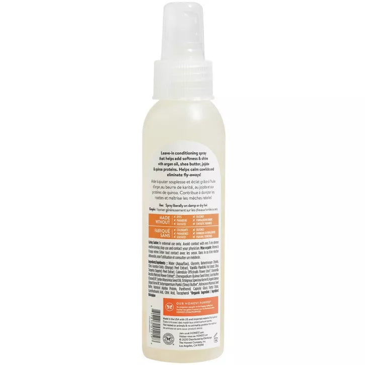 The Honest Company Refresh Conditioning Detangler - Citrus Vanilla - 4 fl oz