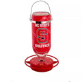 Hummer's Galore Hanging Glass Hummingbird Feeder, NCAA Bird Feeder for Outdoors, Backyard, & Garden, 32 Oz