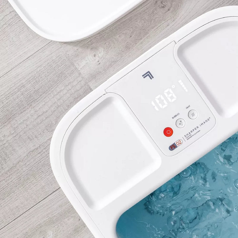 Sharper Image Massager Foot Bath Heating with LCD