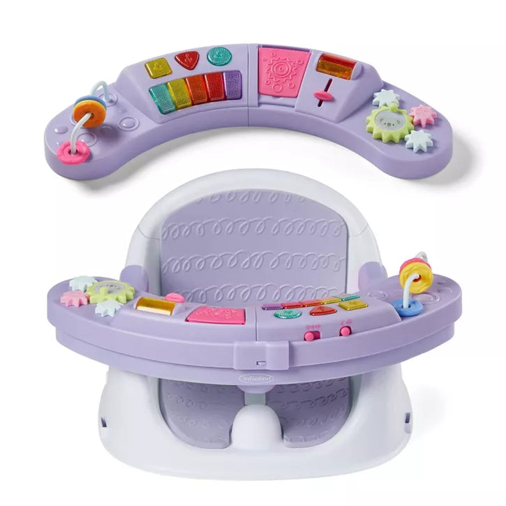 Infantino Music & Lights 3-in-1 Discovery Seat & Booster